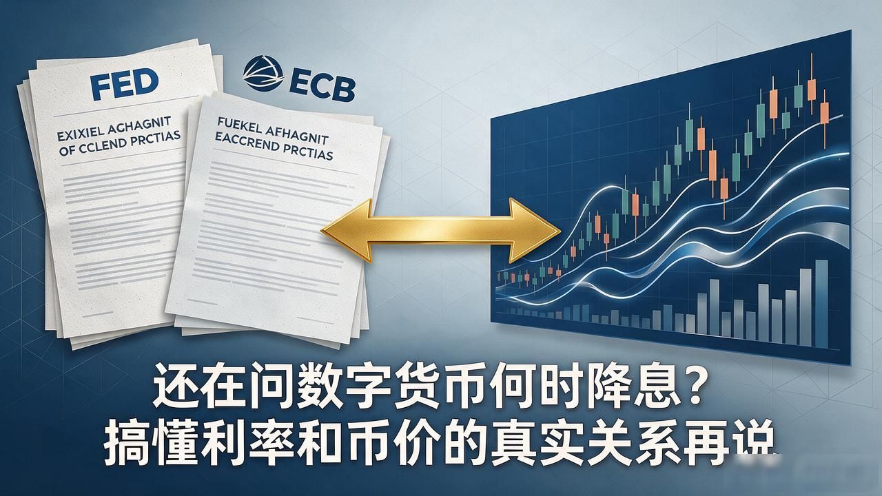 还在问数字货币何时降息?搞懂利率和币价的真实关系再说