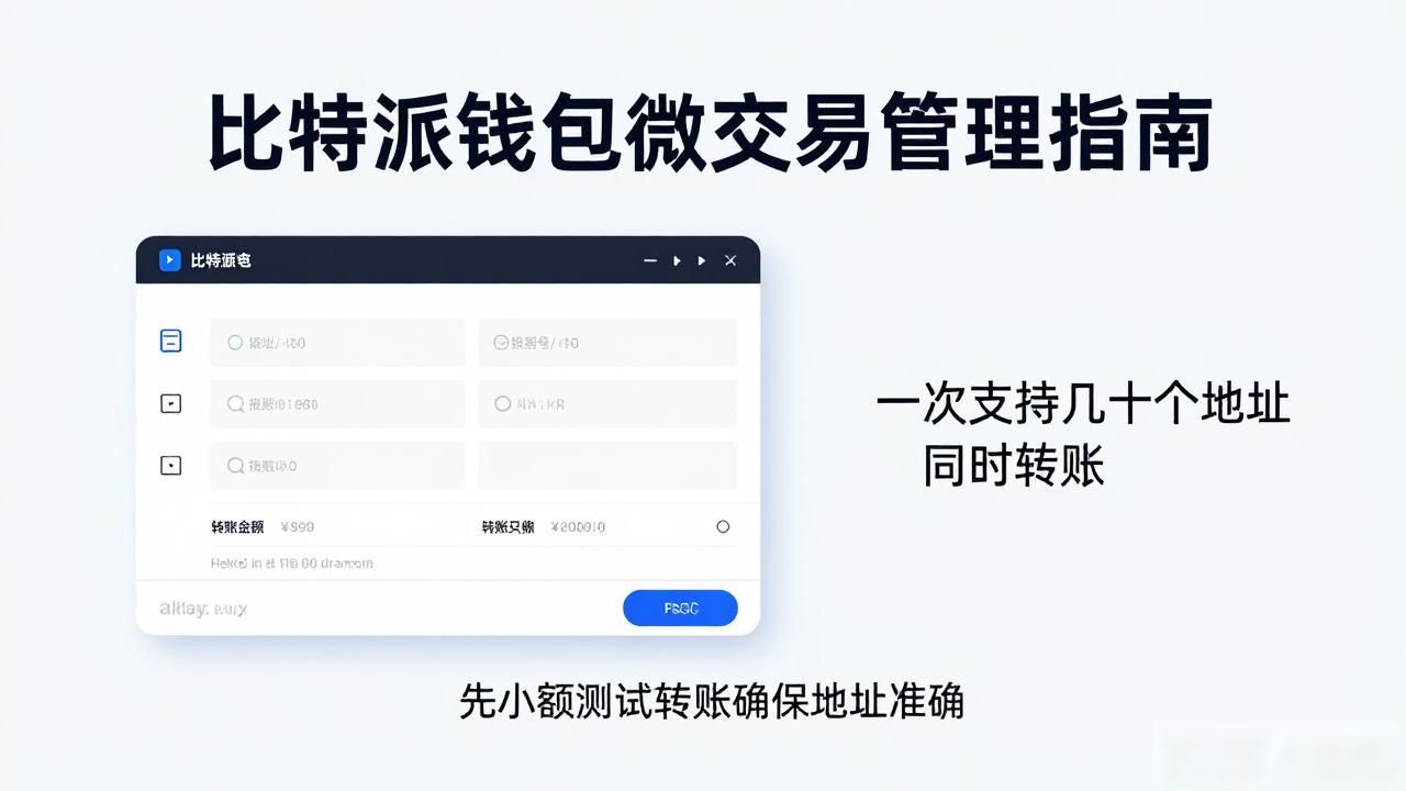 比特派钱包微交易管理指南