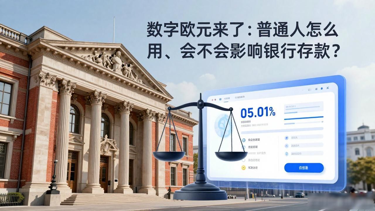 数字欧元来了:普通人怎么用、会不会影响银行存款?