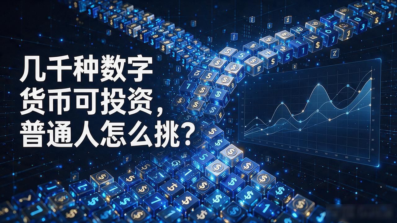几千种数字货币可投资,普通人怎么挑?