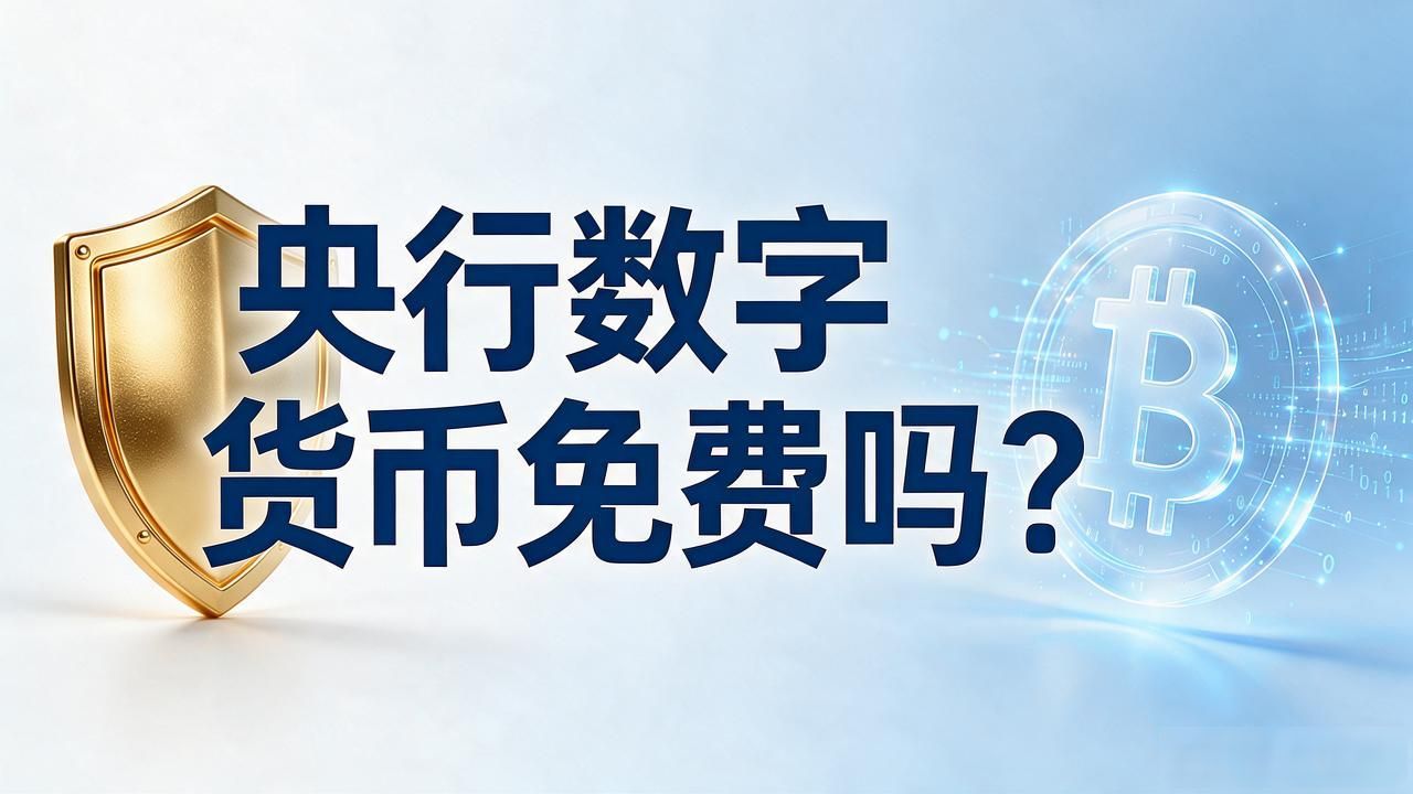央行数字货币免费吗?数字人民币到账能省多少手续费