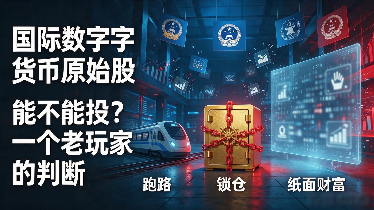 国际数字货币原始股能不能投?一个老玩家的判断