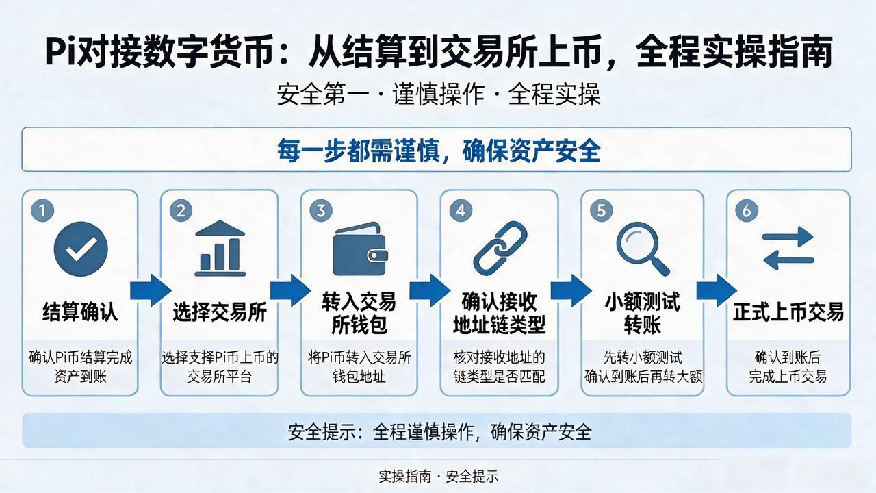 pi对接数字货币:从结算到交易所上币,全程实操指南