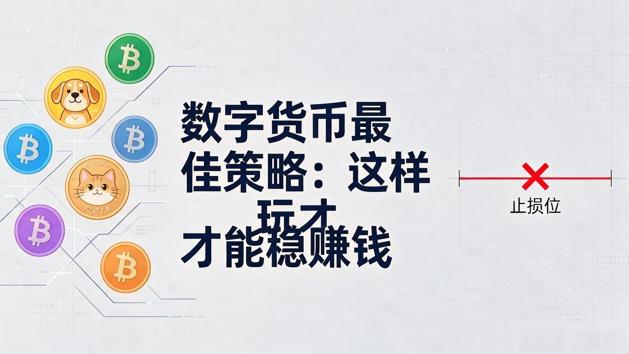 数字货币最佳策略:这样玩才能稳赚钱