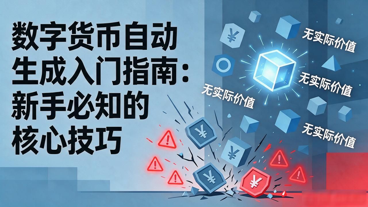 数字货币自动生成入门指南:新手必知的核心技巧