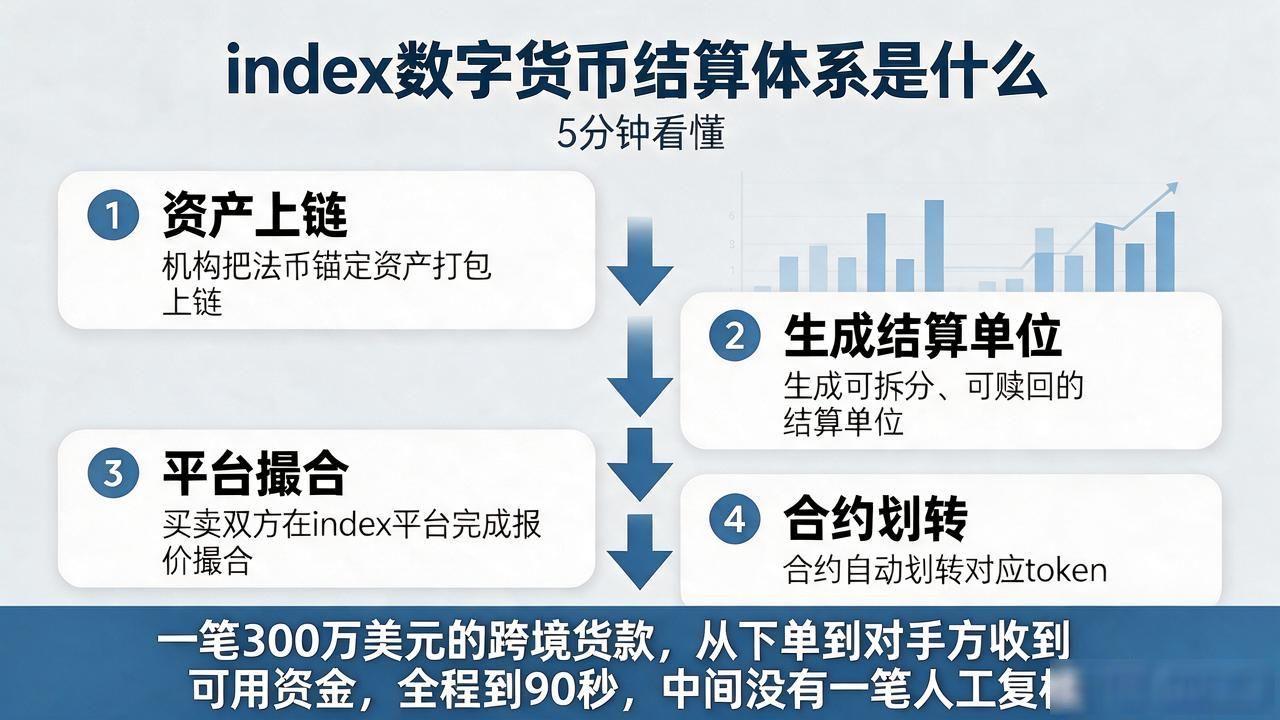 index数字货币结算体系是什么,5分钟看懂