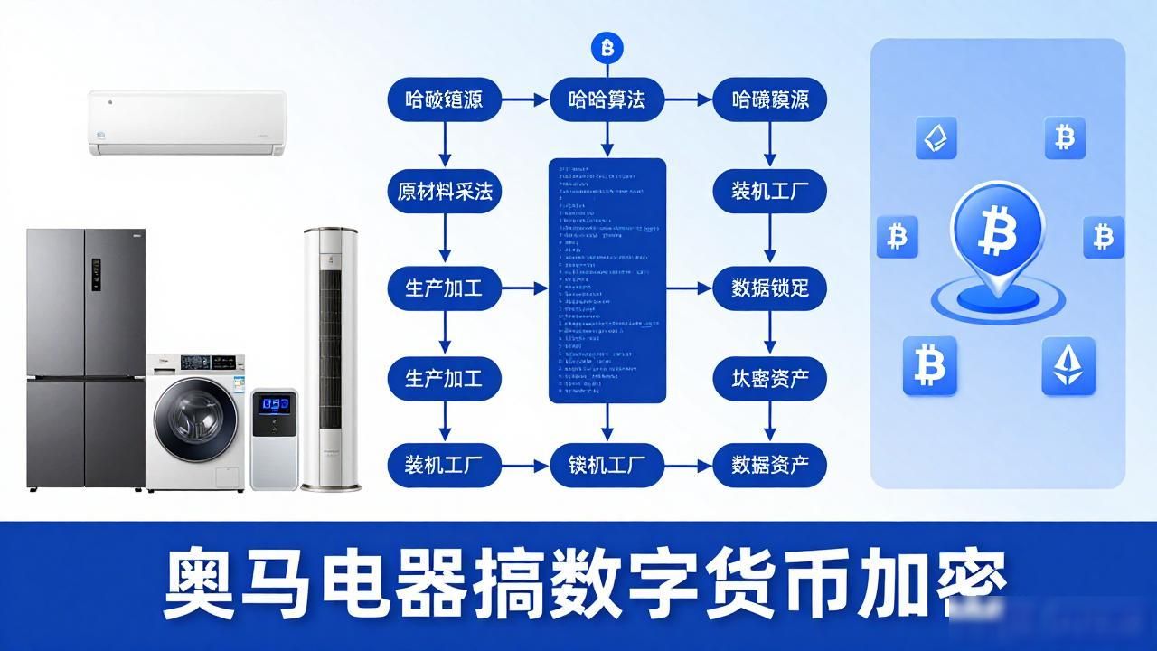 奥马电器搞数字货币加密到底靠不靠谱,家电厂跟链上技术怎么结合