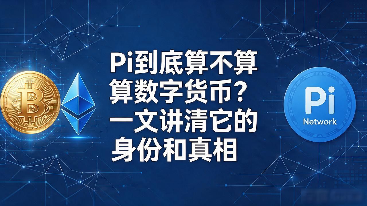 Pi到底算不算数字货币?一文讲清它的身份和真相