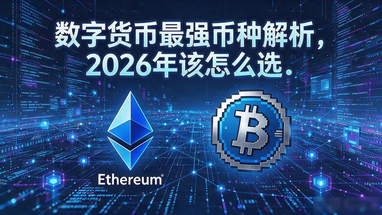 数字货币最强币种解析,2026年该怎么选