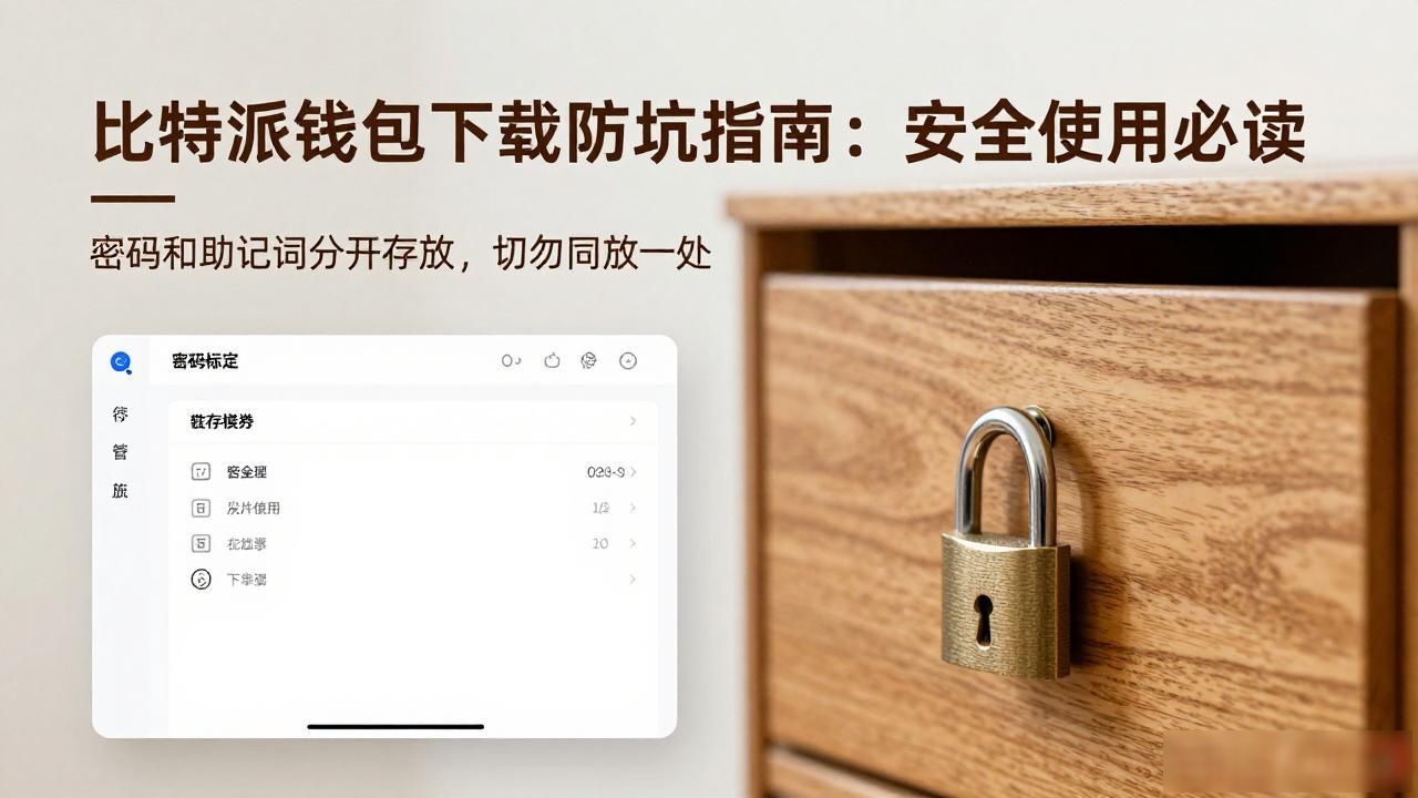 比特派钱包下载防坑指南:安全使用必读