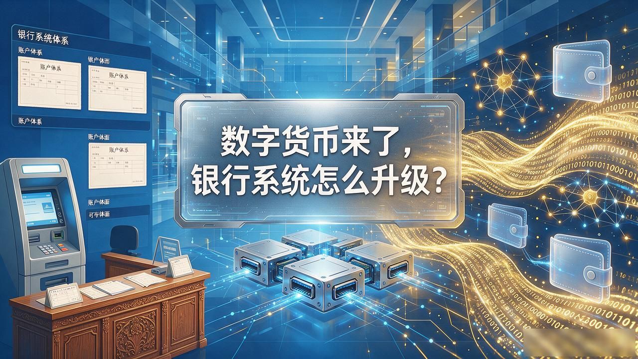 数字货币来了,银行系统怎么升级?