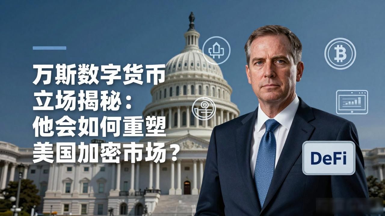 万斯数字货币立场揭秘:他会如何重塑美国加密市场?